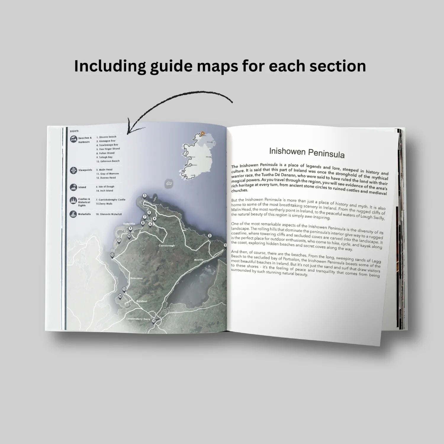 Destination Atlantic Way Guide Book by Gemma and Campbell (Highlands2Hammocks)