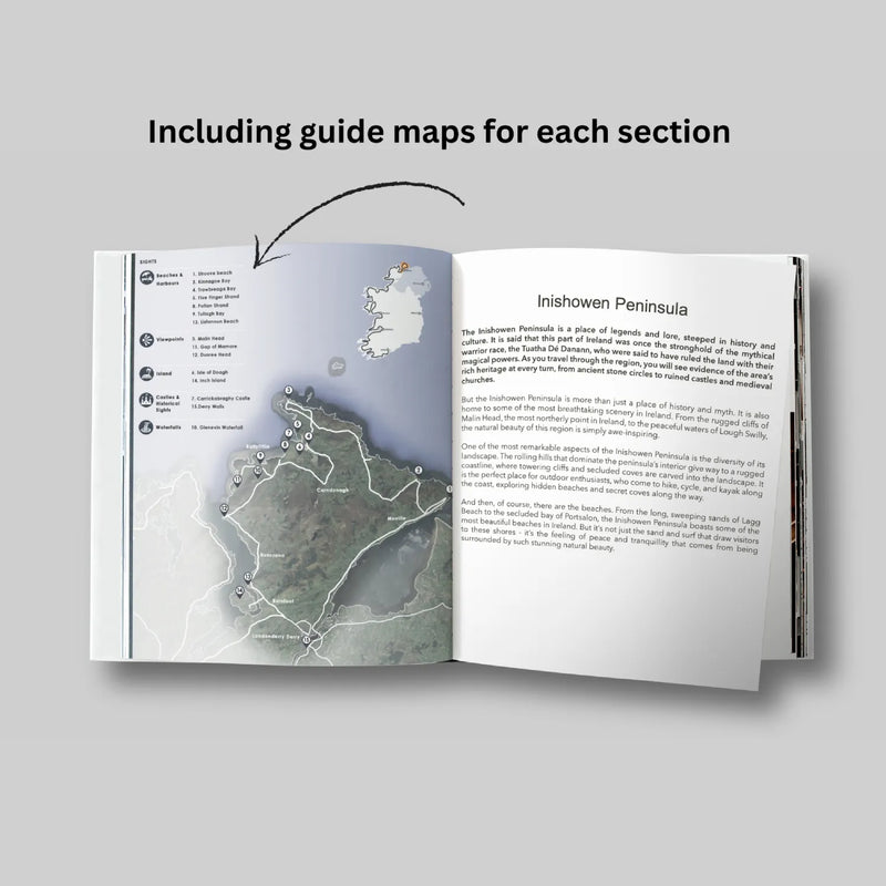Destination Atlantic Way Guide Book by Gemma and Campbell (Highlands2Hammocks)