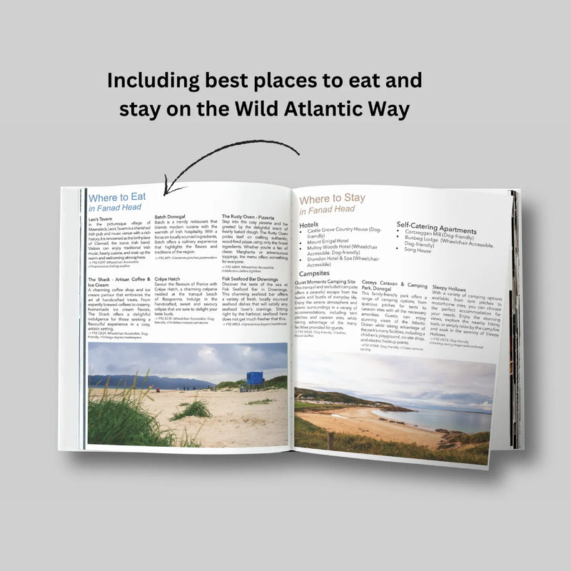 Destination Atlantic Way Guide Book by Gemma and Campbell (Highlands2Hammocks)