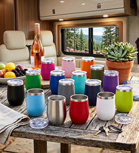 Insulated Travel Cup with Vacuum-Sealed Lid by That Leisure Shop