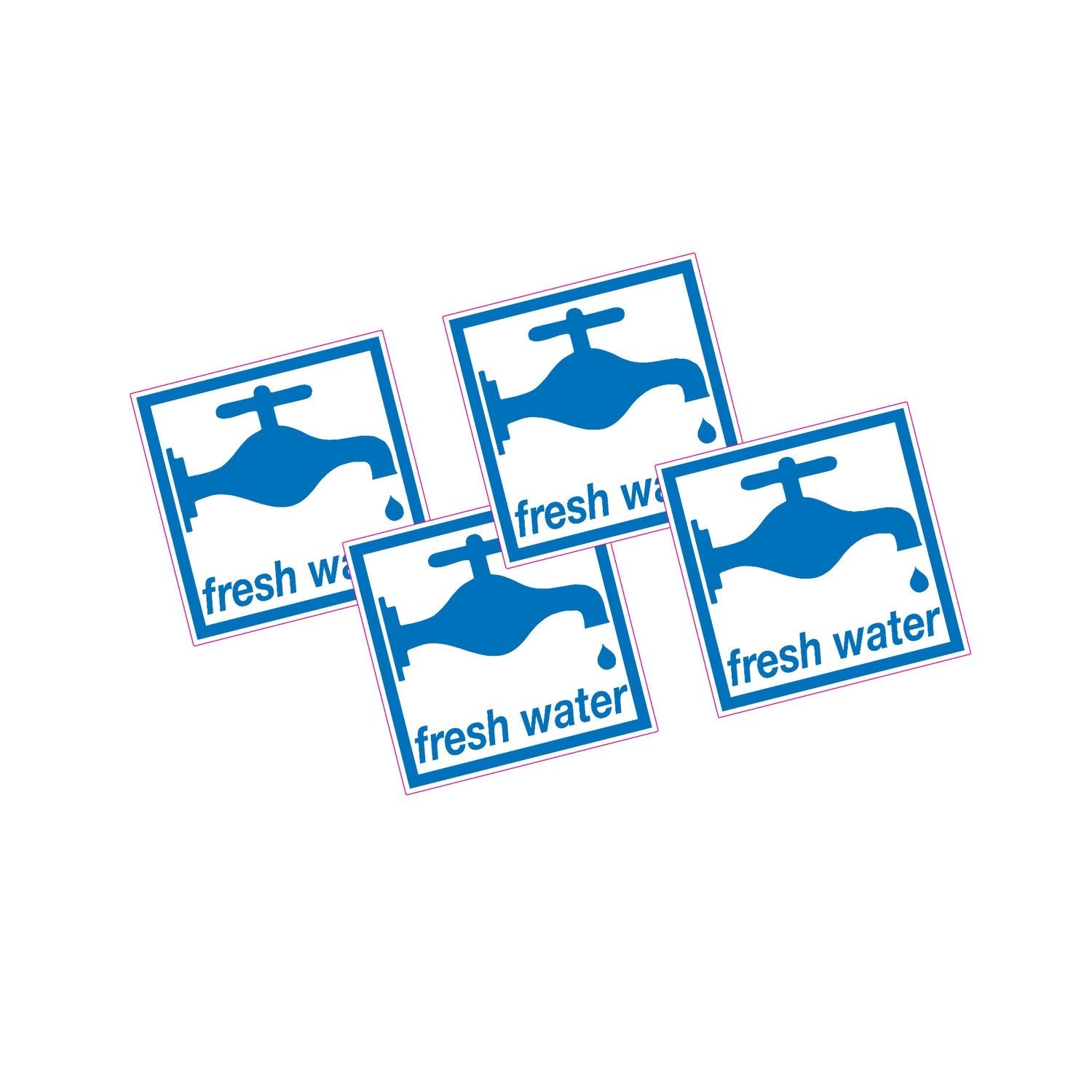 W4 - Fresh Water Sticker