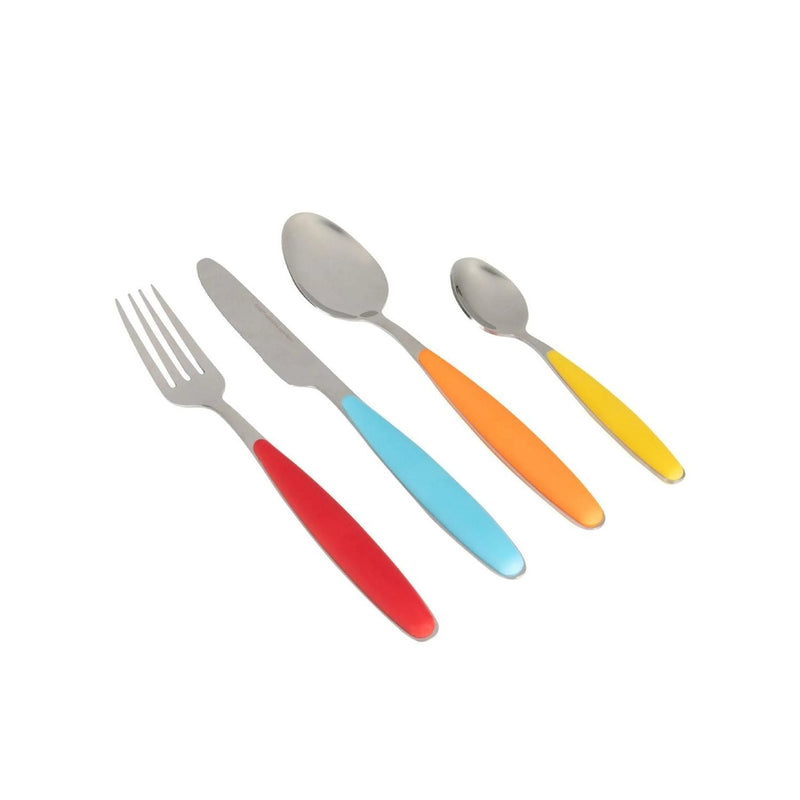 Gimex - Colour Line Cutlery | Rainbow | 16 Pcs | GIM-6910170