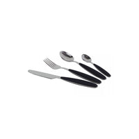 Gimex - Cutlery | Black | 16 Pcs | GIM-6919121