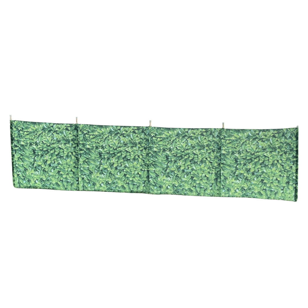 OLPRO - Laurel Hedge Folding Wooden windbreak 5 pole | OL669
