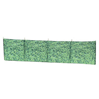 OLPRO - Laurel Hedge Folding Wooden windbreak 5 pole | OL669