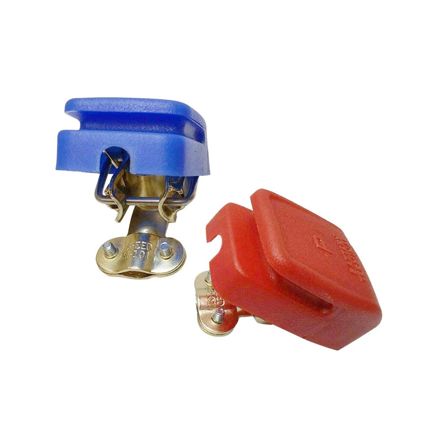 Lift off battery clamps