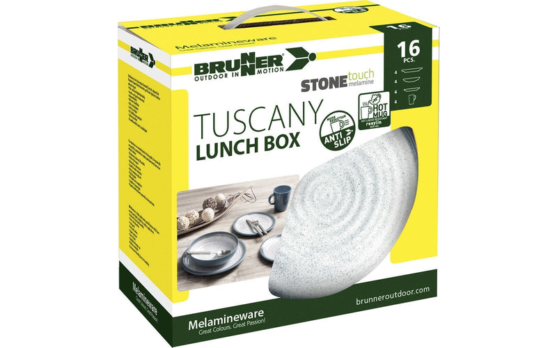 Brunner - Lunch Box 16pc StoneTouch Outdoor Dining Set