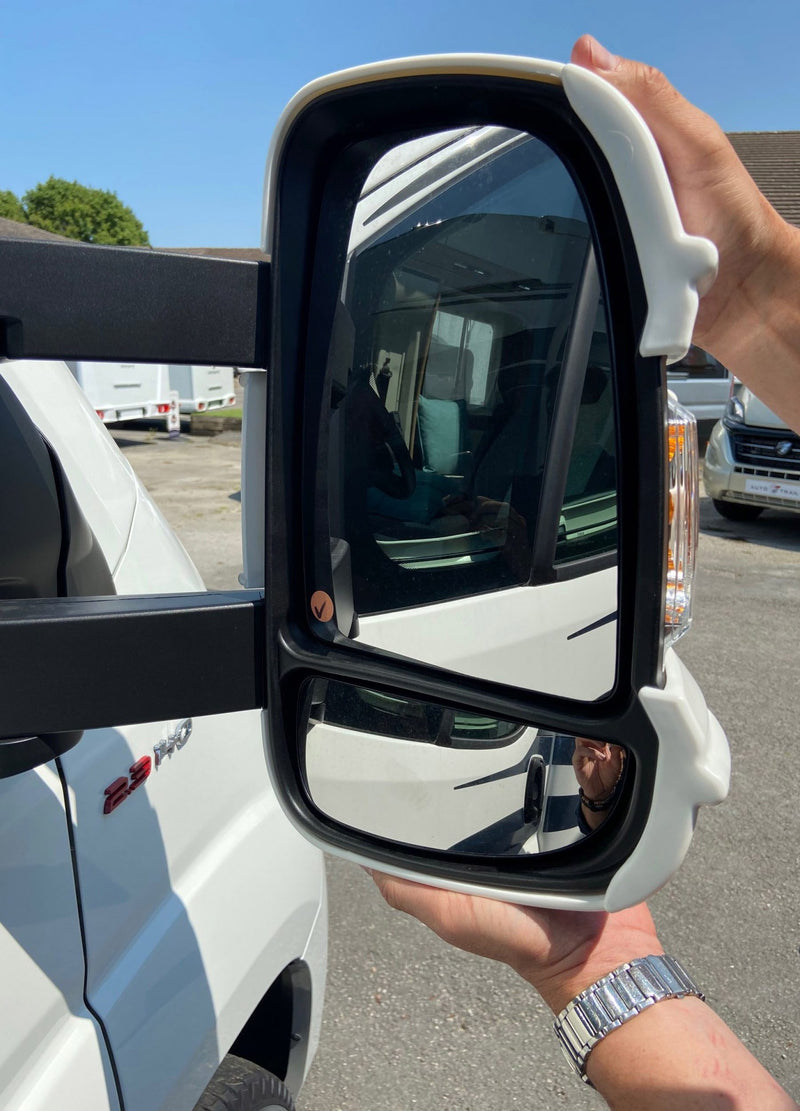 Milenco - Mirror Protectors fiat ducato/peugeot boxer/citreon relay 2007 onwards (long arm)
