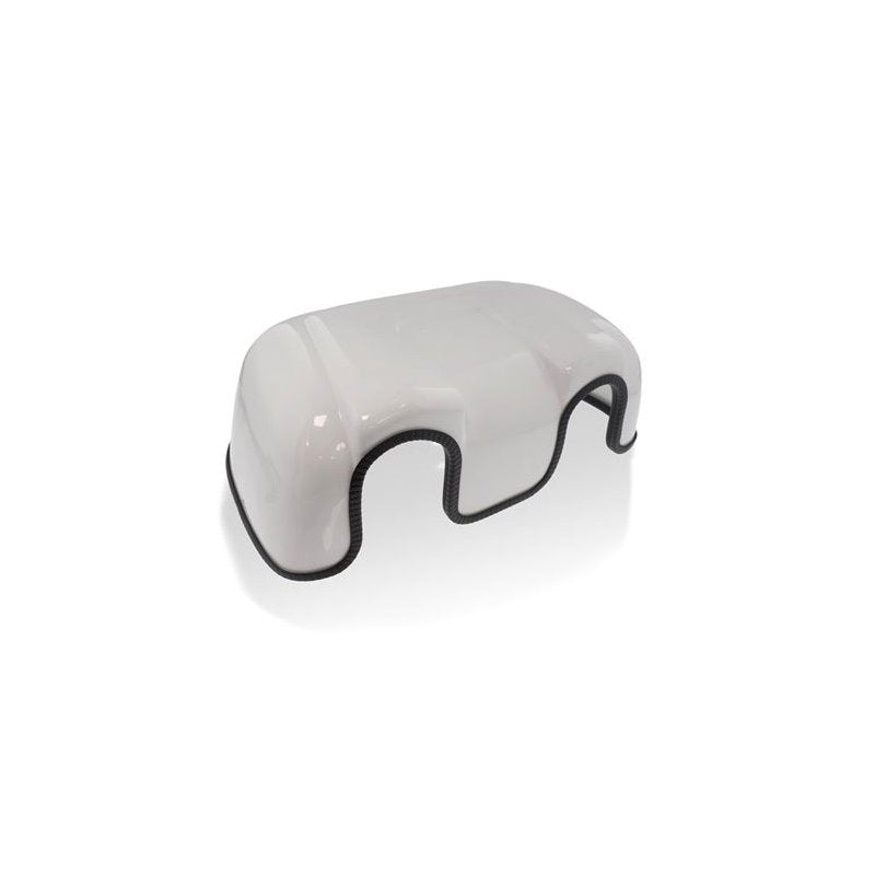 Mirror guards short arm - Fiat Ducato (white) by HTD Protect-It