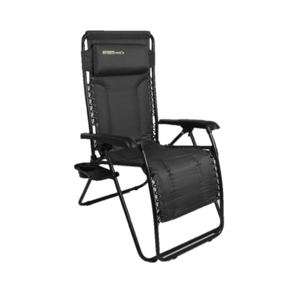 Outdoor Revolution Sorrento folding lounger with side table