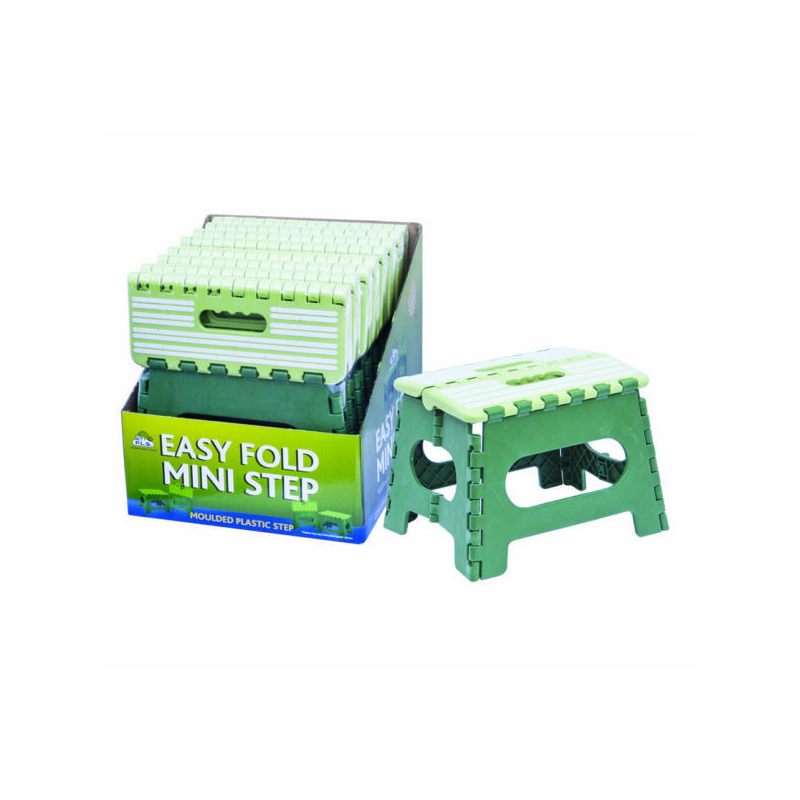 Plastic folding step
