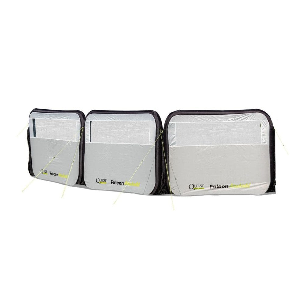 Quest Falcon Air shield 500 3 panel inflatable windbreak