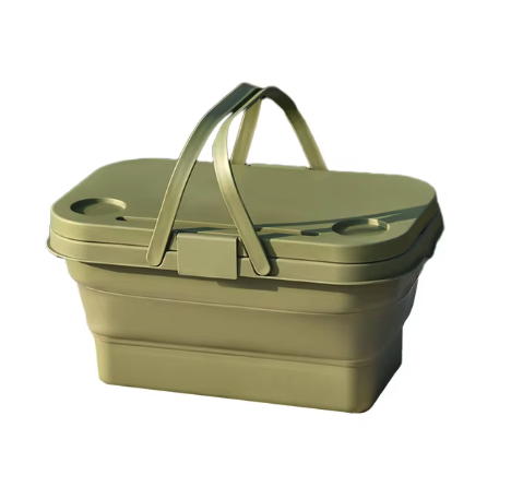 That Leisure Shop - Foldable Picnic Basket with Tray Table