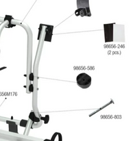 Fiamma - Carry-Bike Spacer in Black | 98656-586