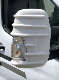 Milenco - MK 8 Transit Motorhome Twin Arm Mirror Protector Bumpers | Long Arm
