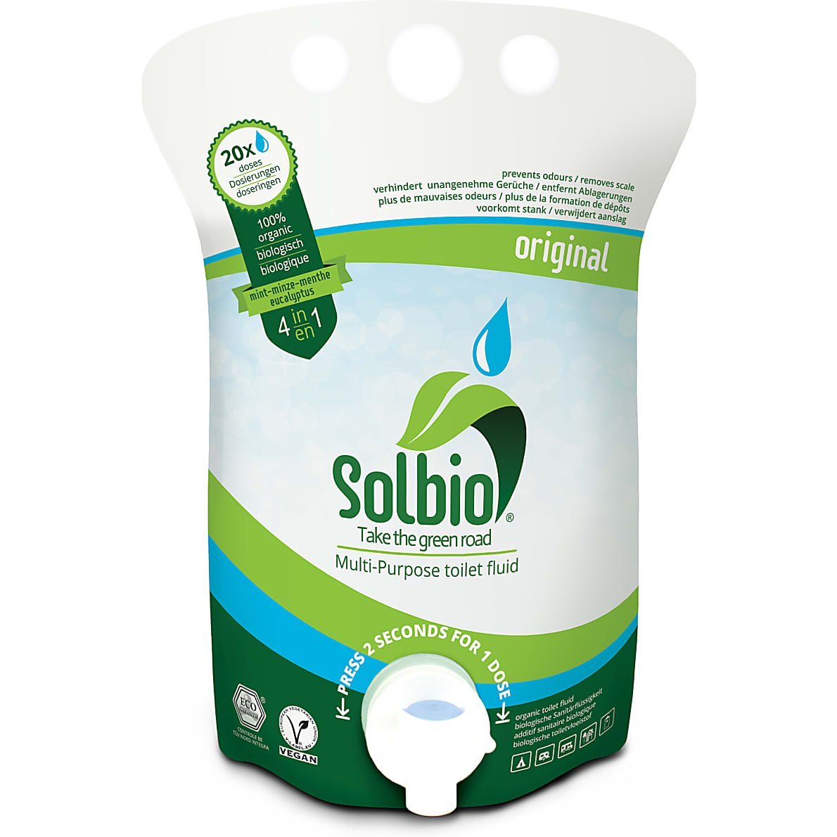 Solbio - Toilet Fluid 100% Natural and Organic