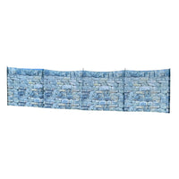 OLPRO - Stone Wall Folding Wooden Windbreaks 5 Pole | OL670