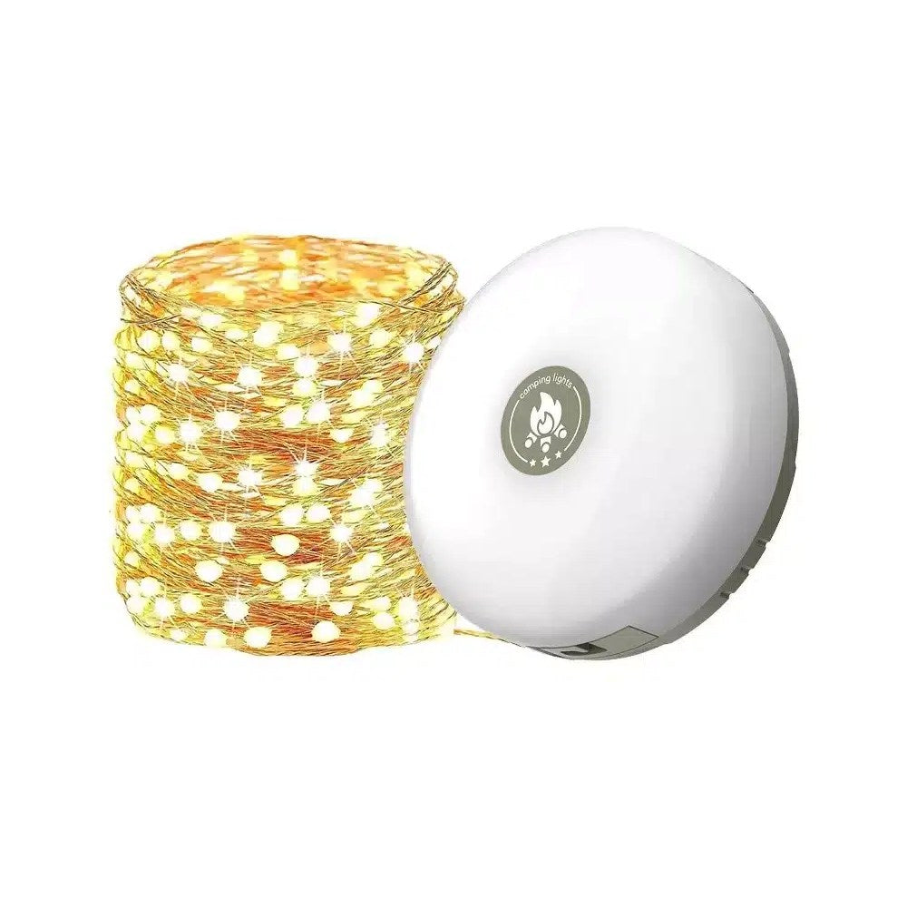 TLS 10M Stowable String Lights with Battery Charger