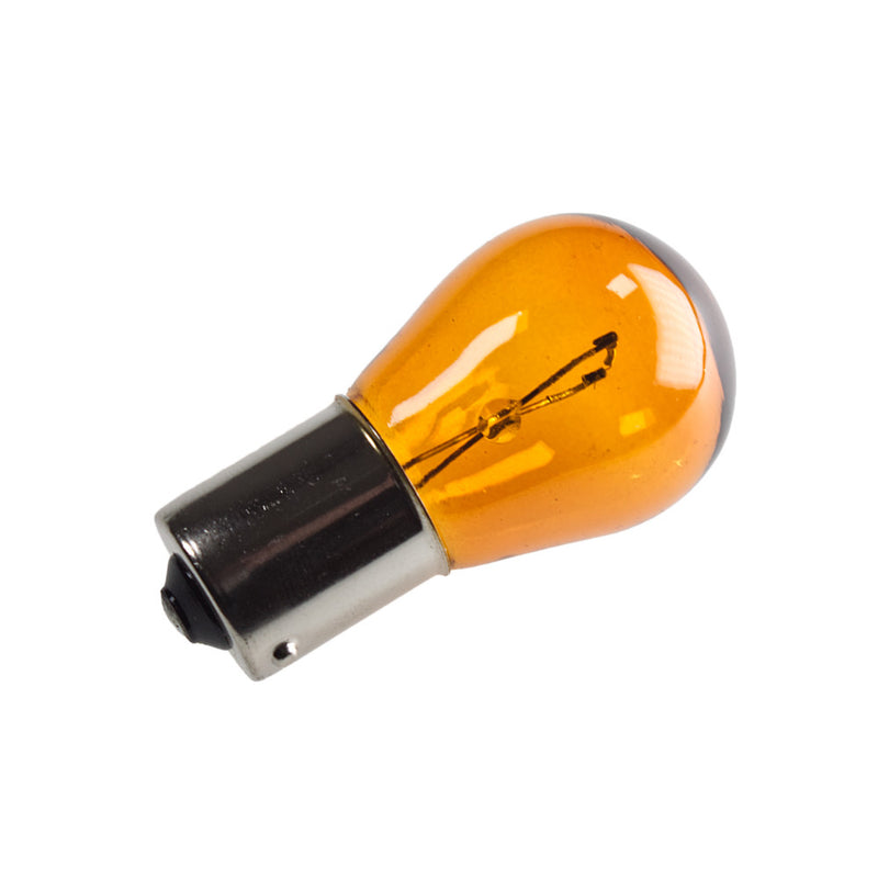 W4 - 12V 21W Amber Indicator Bulb | BA15S Base