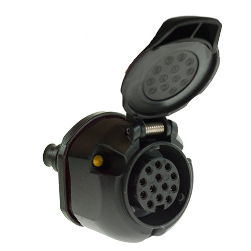 Maypole - 12V 13 pin Euro towing socket with gasket | MP129