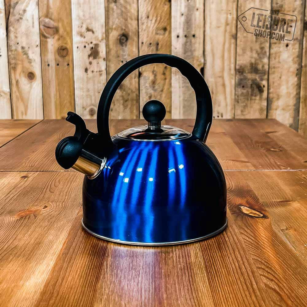 Boil-It 1.5L whistling stainless steel camping kettle