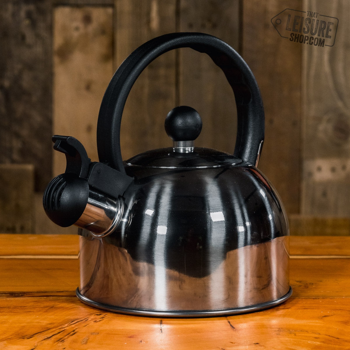Boil-It 1L whistling stainless steel camping kettle