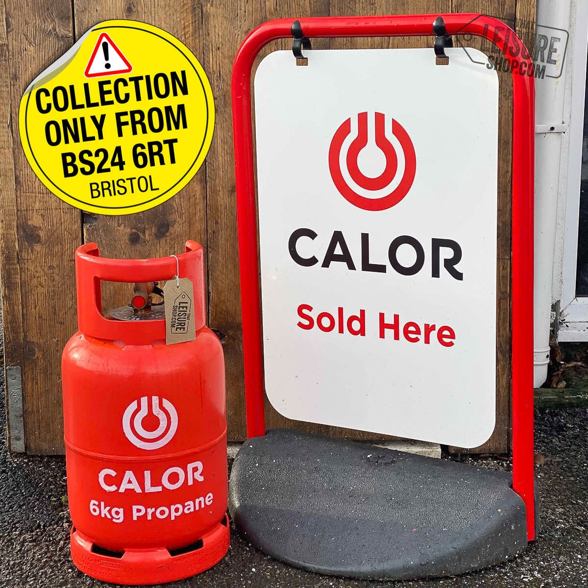 Calor 6kg Propane gas bottle - COLLECTION ONLY
