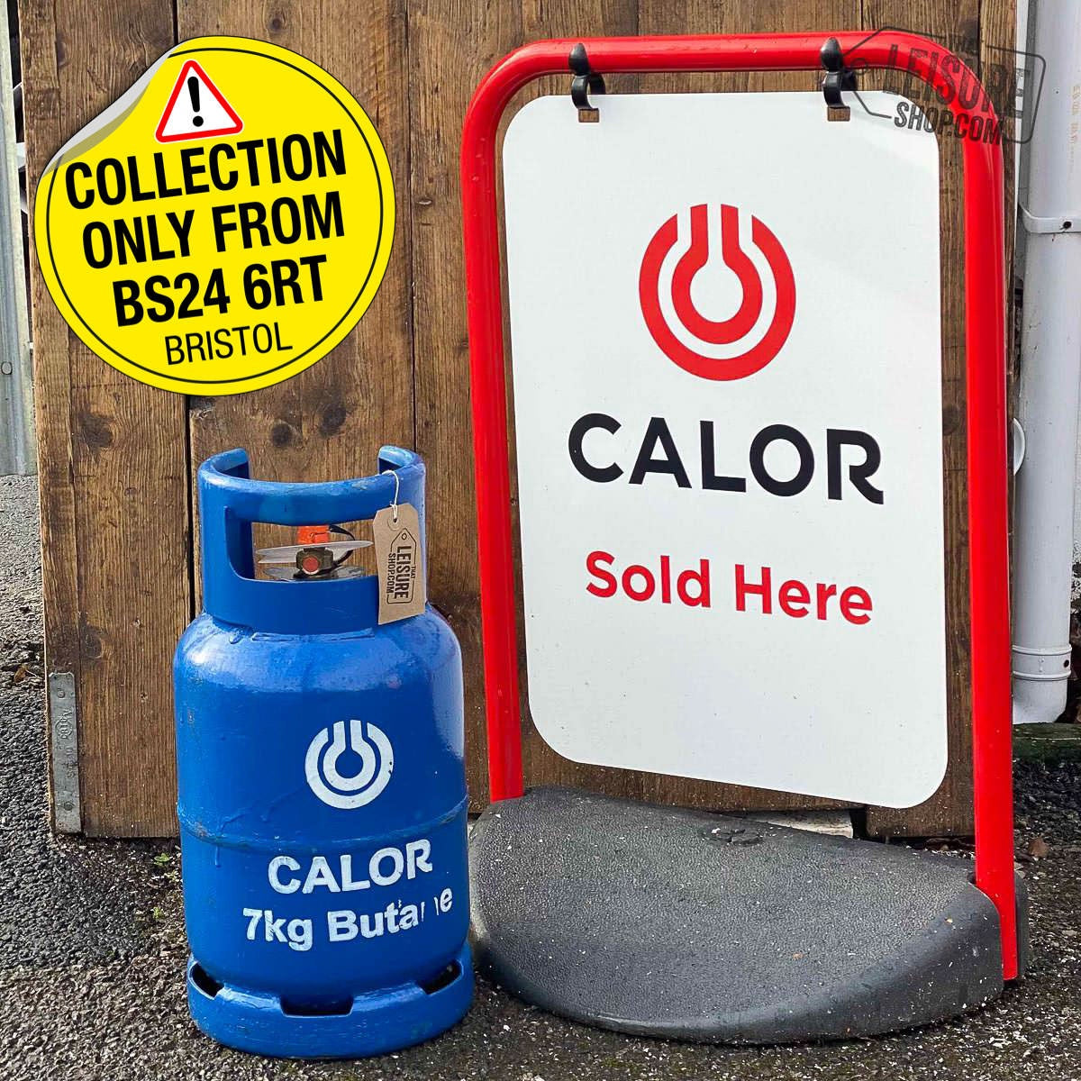 Calor - 7kg Butane gas bottle - COLLECTION ONLY