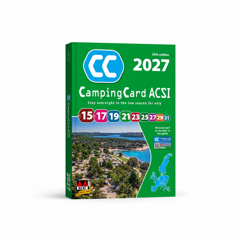 CampingCard ACSI 2027 guide and discount card