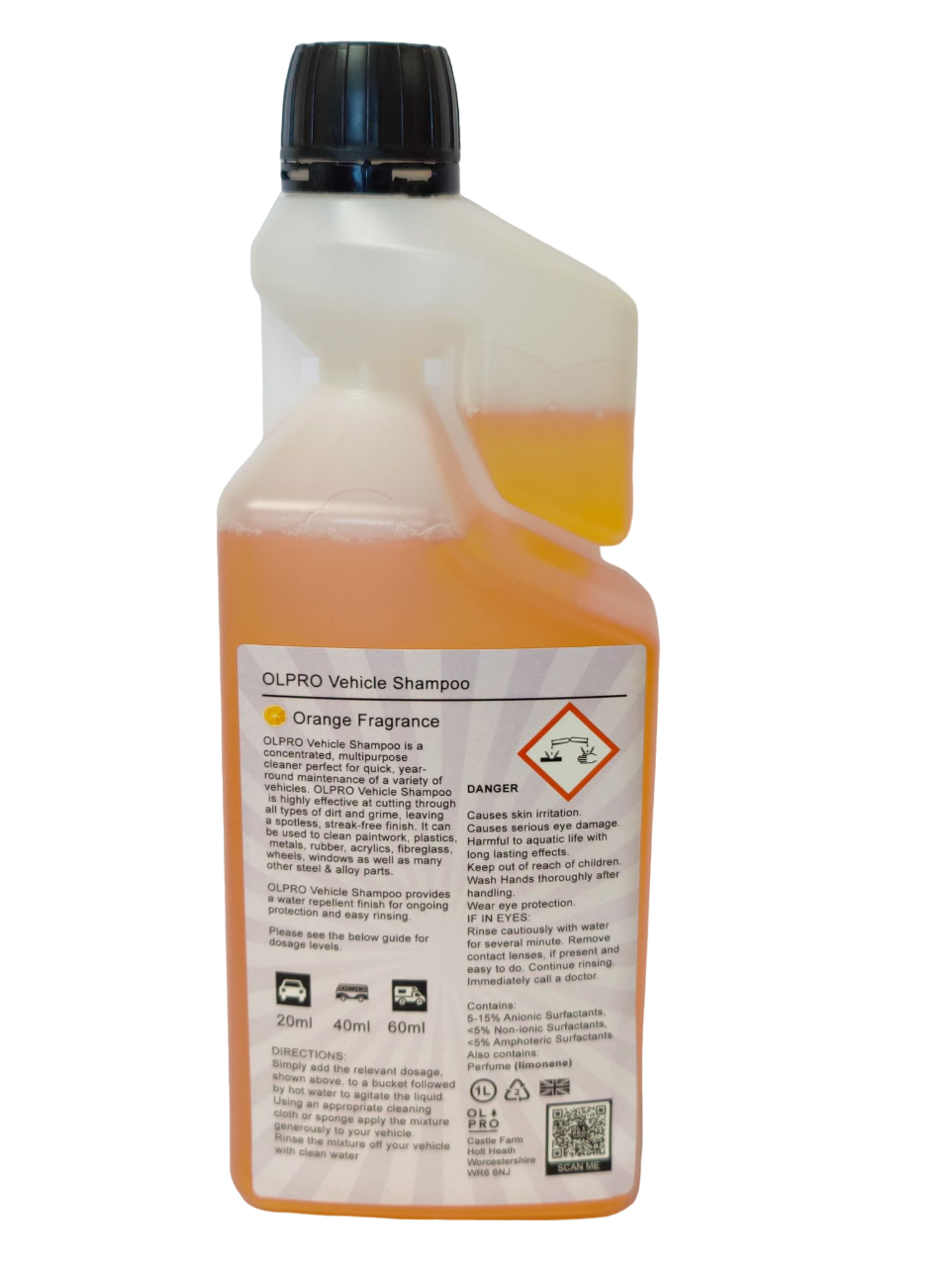 OLPRO - Car Shampoo Wash - 2 Litre | OL4191