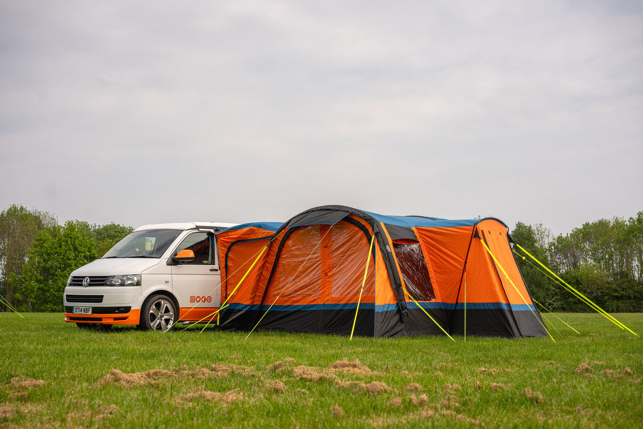 OLPRO - Cocoon Breeze® V2 Campervan Awning Blue and Grey | OB134