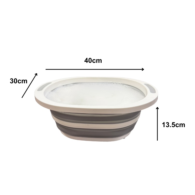 OLPRO - Collapsible Silicone Folding Bowl with Cutting Board | OL565