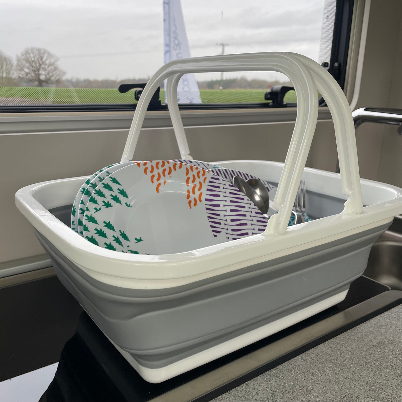 OLPRO - Collapsible Washing Bowl with Handles | OL539