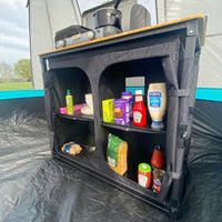 OLPRO - Deluxe Camp Kitchen With Double Cupboard | FU552