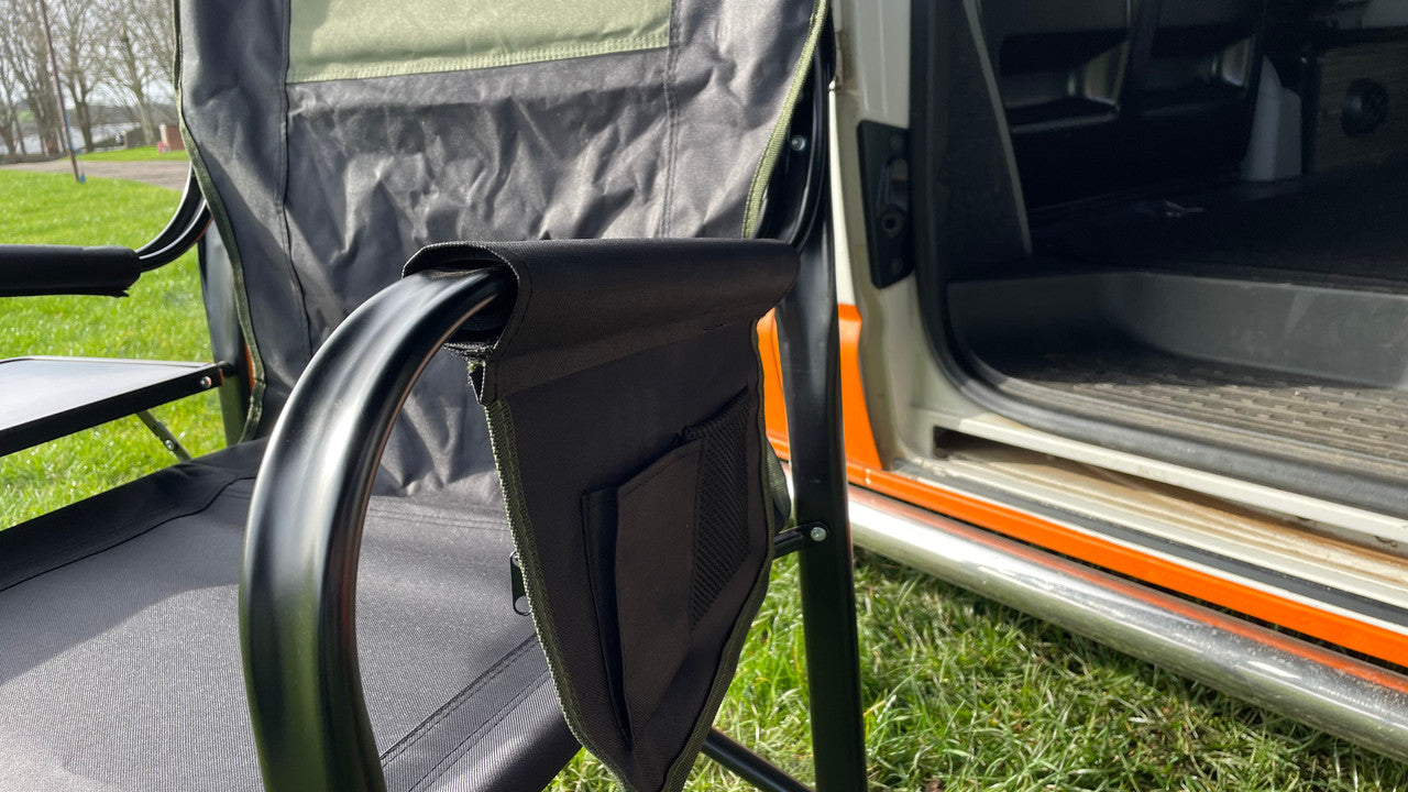 OLPRO - Directors Chair Green & Black | FU109