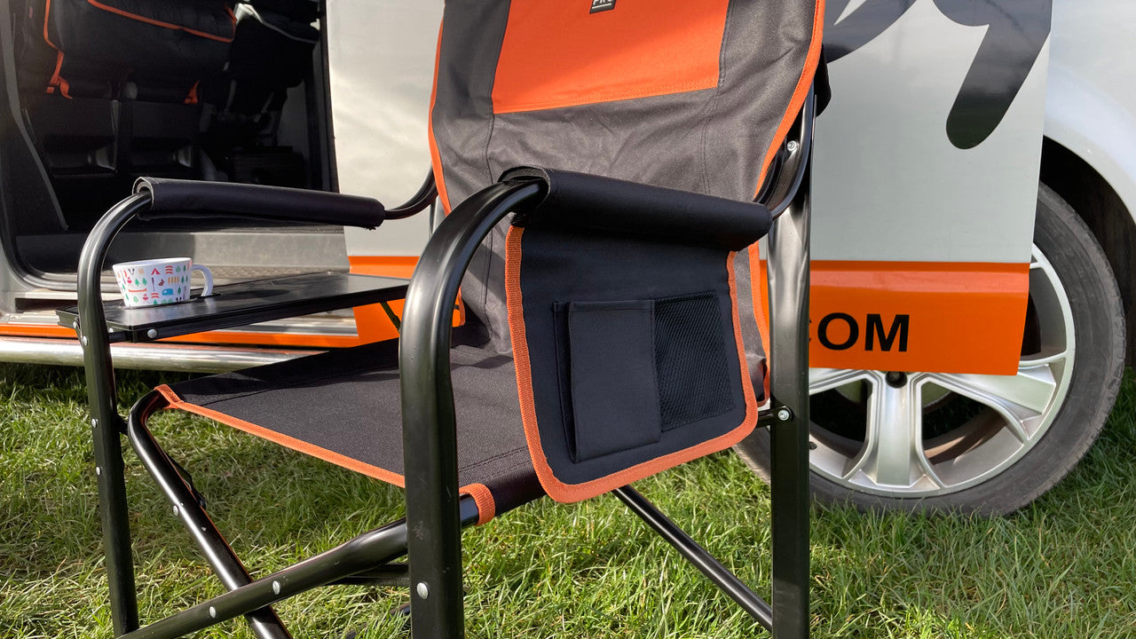 OLPRO - Directors Chair Orange & Black | FU110