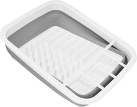 Compact Folding Dish Rack Drainer by That Leisure Shop