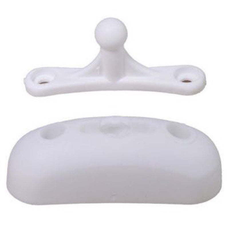 FAWO - White Ball Catch Door Retainer for Motorhome Doors