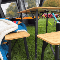OLPRO - Folding Bamboo Bench Set of Two | FU560