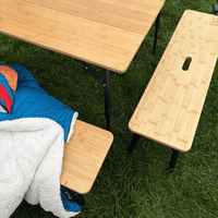 OLPRO - Folding Bamboo Bench Set of Two | FU560