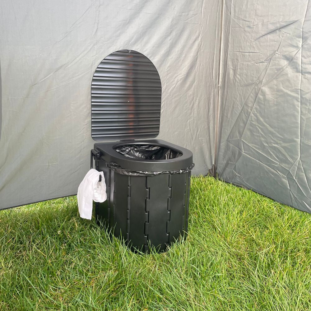 OLPRO - Folding Camping Toilet with Bag | OL533