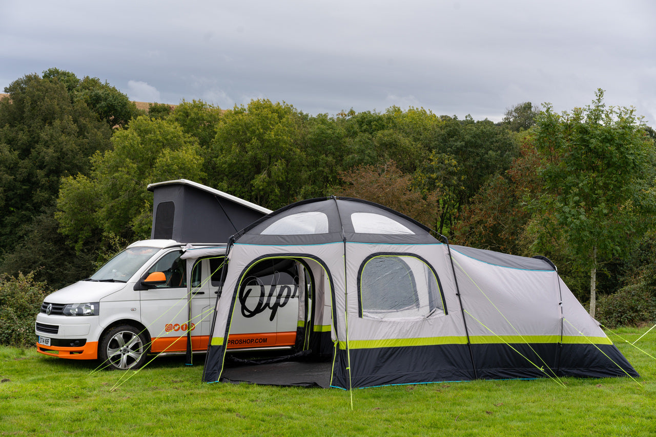 OLPRO - Hive Campervan Awning (Fibreglass Poles) - with Sleeping Pod | OL1013