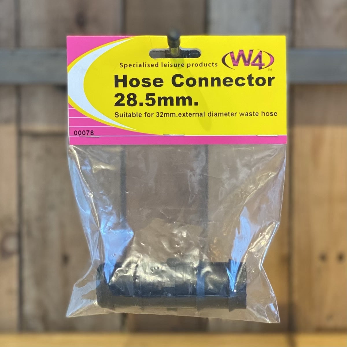 Straight connector 28.5mm