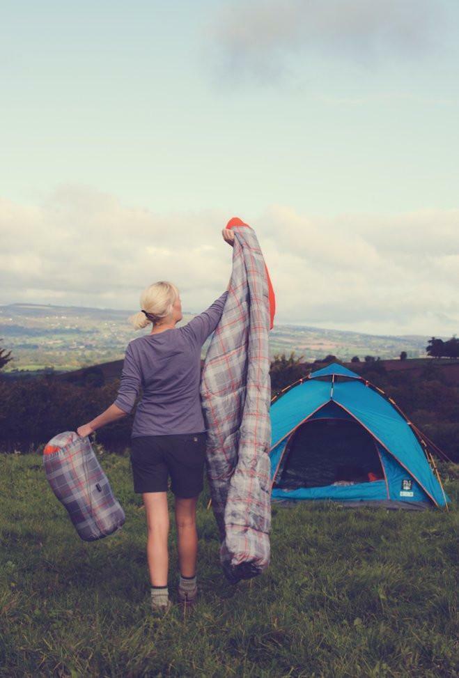 OLPRO - Hush Pattern Single Sleeping Bag - 300gsm fill | OL730