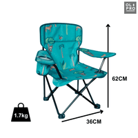 OLPRO - Kids Camping Chair Jungle Print | FU112