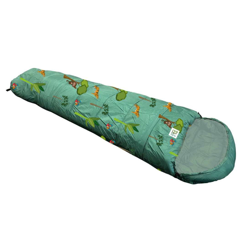 OLPRO - Kids Patterned Sleeping Bag Jungle Print | OL739