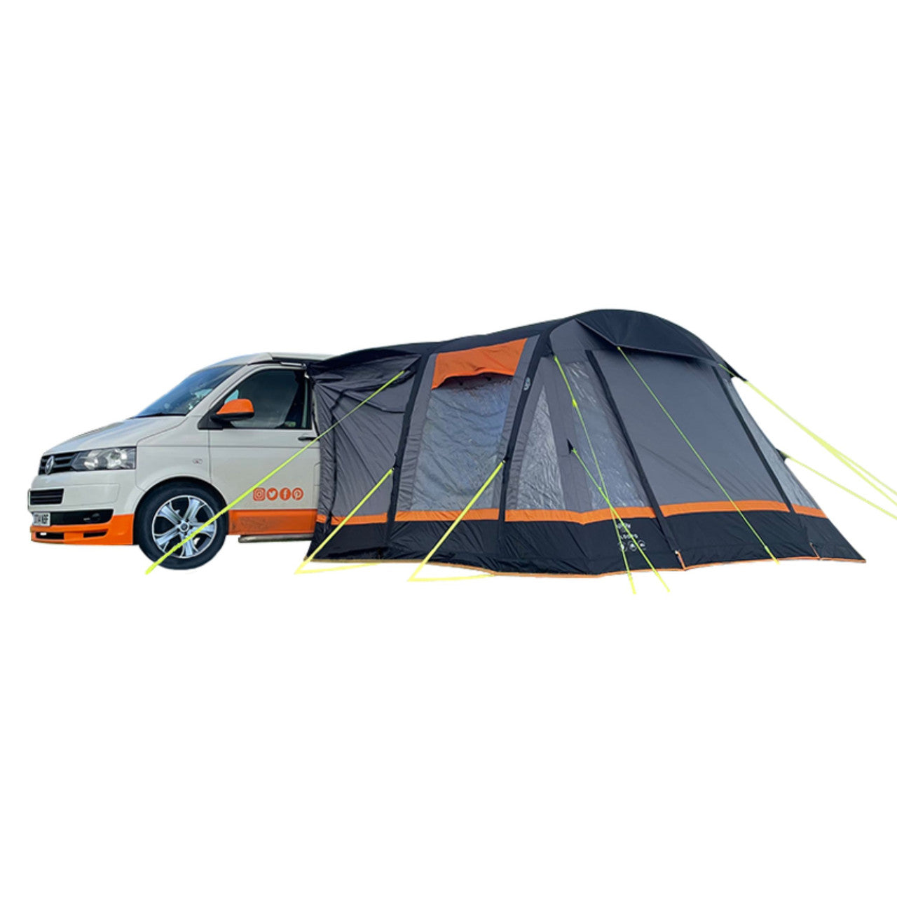 OLPRO - Loopo Breeze® v2 Inflatable Campervan Awning Orange | OB139