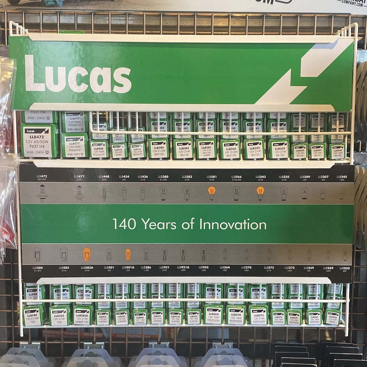 Lucas LLB 501 light bulb