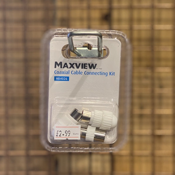Maxview TV/FM coaxial connecting kit