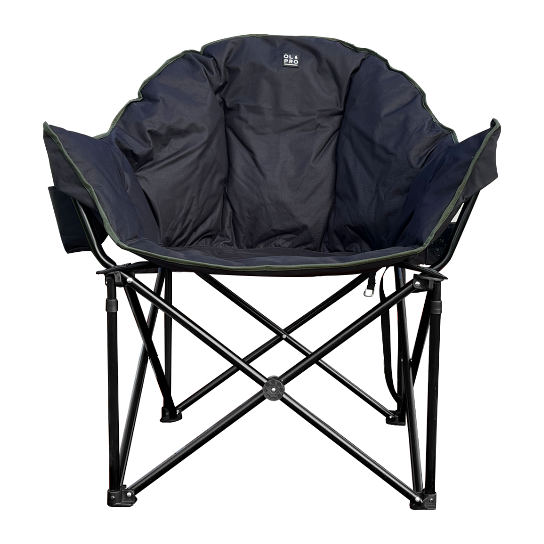 OLPRO - Olympus XL Camping Chair Black & Green | FU111